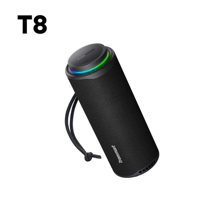Parlante Bluetooth T8 de 40W Sonido de 360º - Negro