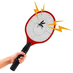 OEM - Raqueta Matamoscas Eléctrica Exterminador de Mosquitos Muy Resistencia