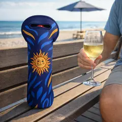 KING PENGUIN - Wine Bag Shine On Porta Botella Neopreno Aislante
