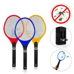 OEM - Pack x3 Raquetas Matamoscas Eléctrica Exterminador de Mosquitos