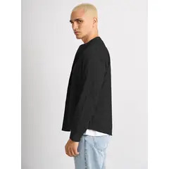 ISAGUE - CAMISA CUELLO NERU LINO MANGA LARGA HOMBRE