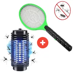 OEM - Panal y Raqueta Mosquitero Mosquitocutor Exterminador de Mosquitos
