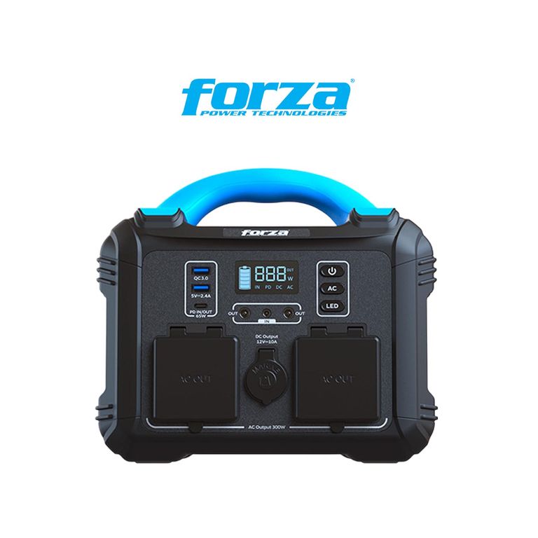 Generador Eléctrico FPP-T302 Portátil 8puertos 300W Batería LMFP
