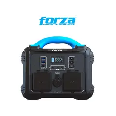 FORZA - Generador Eléctrico FPP-T302 Portátil 8puertos 300W Batería LMFP