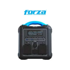 FORZA - Generador Eléctrico FPP-T702 Portátil 9puertos 700W Batería LMFP