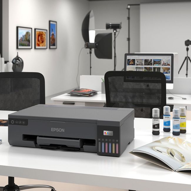 Impresora EcoTank L8050 Fotográfica WIFI CD DVD PVC
