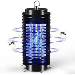 OEM - Lámpara Mata Insectos con Luz Ultravioleta Exterminador de Mosquitos