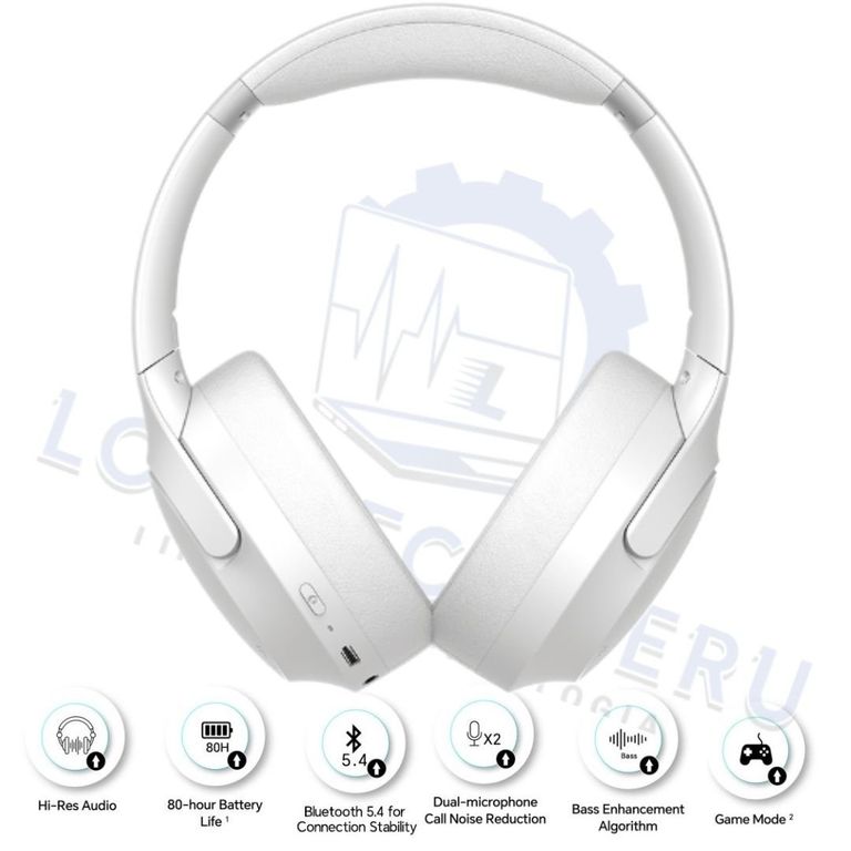 AUDIFONOS BLUETOOTH CHOICE HEADPHONES COLOR - BLANCO