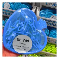 GENERICO - Pack4 Recipiente Elegante Práctico en Color Celeste