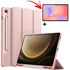GENERICO - Funda case + Protector Mica para Galaxy Tab S10 Lite S10 FE S9 FE