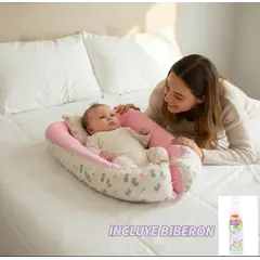 GENERICO - Nido Colecho para Bebe Rosa