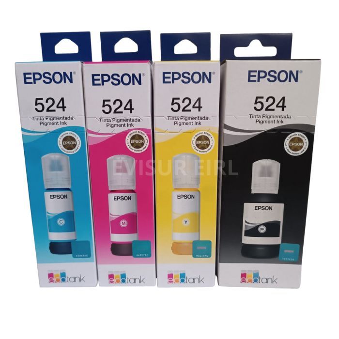 KIT TINTA 524 BLACK CYAN MAGENTA YELLOW