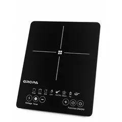 RAFF - COCINA DE INDUCCION DE 1 HORNILLA GROPA 2200W 8 FUNCIONES PREESTABLECIDAD