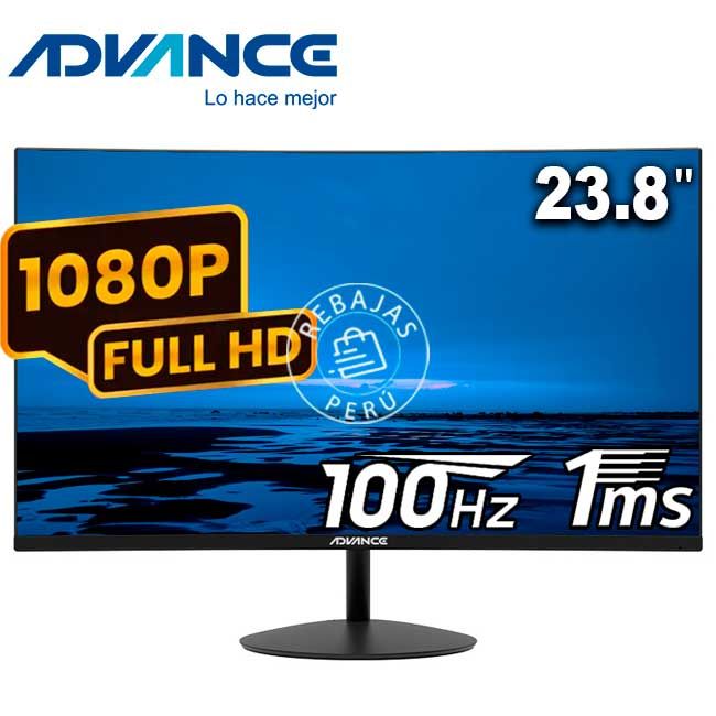 Monitor Curvo ADV-2452S 24″ Full HD 100Hz 1ms VA con altavoces