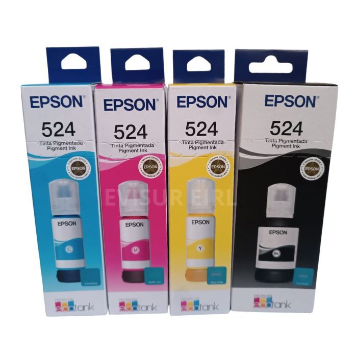 KIT DE TINTA 524 COLORES PACK COMPLETO T524