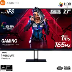 XIAOMI - Monitor Gaming G27i 27″ FHD 165Hz 1ms FreeSync