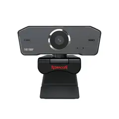 REDRAGON - GW800 Cámara Web HITMAN Full HD 1080p USB Negro