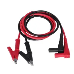 GENERICO - CABLE DE PRUEBA TIPO COCODRILLO 20 A 90 CM