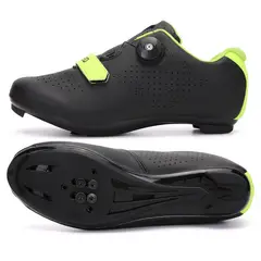 DANWEILE - Zapatillas de ciclismo casuales y de moda para hombres y mujeres Negro