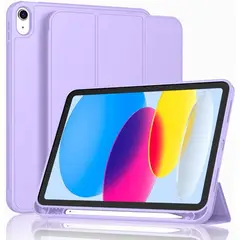GENERICO - Case iPad 9.7 (5ta 6th Generación) Smart Cover - Lila