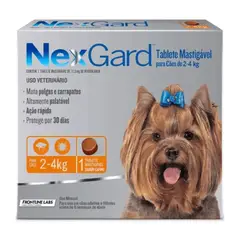 NEXGARD - Antipulgas para perros 2-4 kg x1 tableta