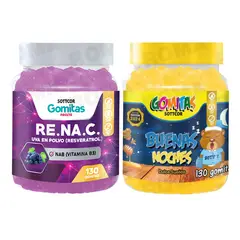 GENERICO - GOMITAS RESVERATROL 130UND + GOMITAS BUENAS NOCHES NIÑOS 130UND