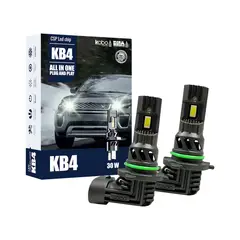 GENERICO - Kit LED 9005 Iron 30W – Sistema Canbus, Enfriamiento por Ventilador y Luz Blanca de Alto Rendimiento