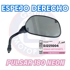 BAJAJ - ESPEJO DERECHO PULSAR 180 NEON