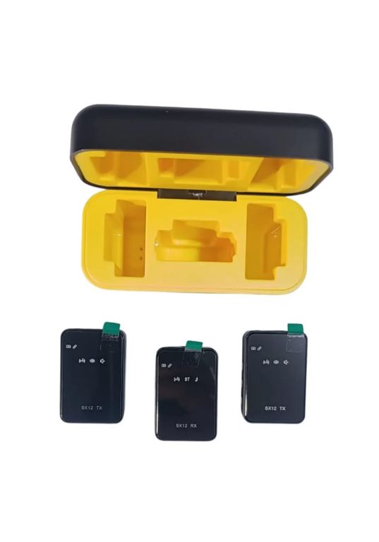MICROFONOS INALAMBRICO SOLAPERO RECARGABLES DUAL4 EN 1 MOD SX12