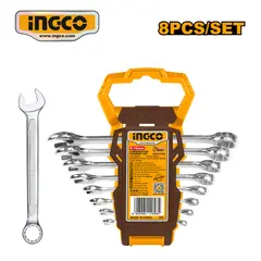 INGCO TOOLS - HKSPA1088 SET 8PZ LLAVES MIXTAS