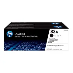 HP - TÓNER CF283AD P LJ MFP M127F NEGRO PAQUETE X2