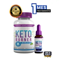 KETO CAPS - KETOBURNER / KetoPROMO X1 Pack Total+ Asesorias + RecetarioFIT