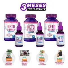 KETO WEIGHT LOSS - KETOBURNER X3 KetoPROMO X3 Pack Total+ Asesorias + RecetarioFIT