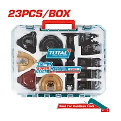 Total Tools - Kit de Accesorios para Multiherramientas 23PCS Total - TAKTMT2301