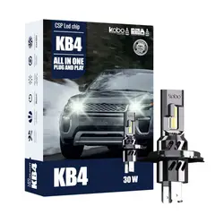 GENERICO - Kit de Focos LED Iron KB4 H4 30W con Sistema Canbus Integrado