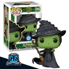 FUNKO - POP ELPHABA GLITTER WICKED 1696 AMAZON EXCLUSIVE
