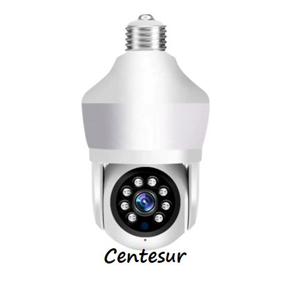 Foco Cámara IP 3M WiFi con Bombilla 360º Pantalla Dual y Alarma IPC-D211