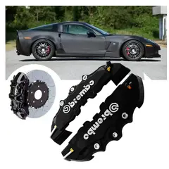 GENERICO - Cubre Caliper Brembo Tuning Metal Talla M Auto Camioneta