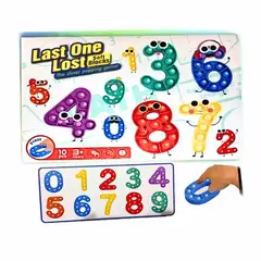 GENERICO - Set de Números Pop It de Silicona