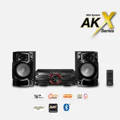 PANASONIC - Minicomponente SC-AKX320PSK 450W - Negr
