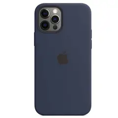 CASE - De Silicona alternativo Para Iphone 16 Pro Max Azul Marino