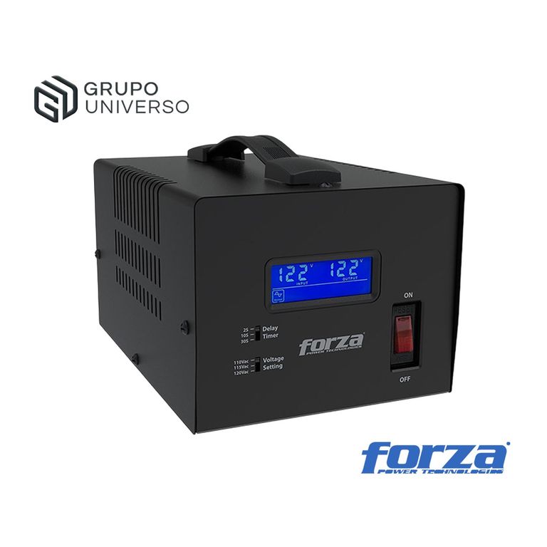 Regulador De Voltaje Fvr-6002 6000Va 3000W 3 Salidas