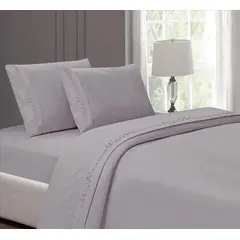 CASATEX - Set de Sabana de 4 Pieza 100% Algodón