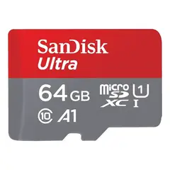 SANDISK - Tarjeta de memoria microSD 64gb Microsd