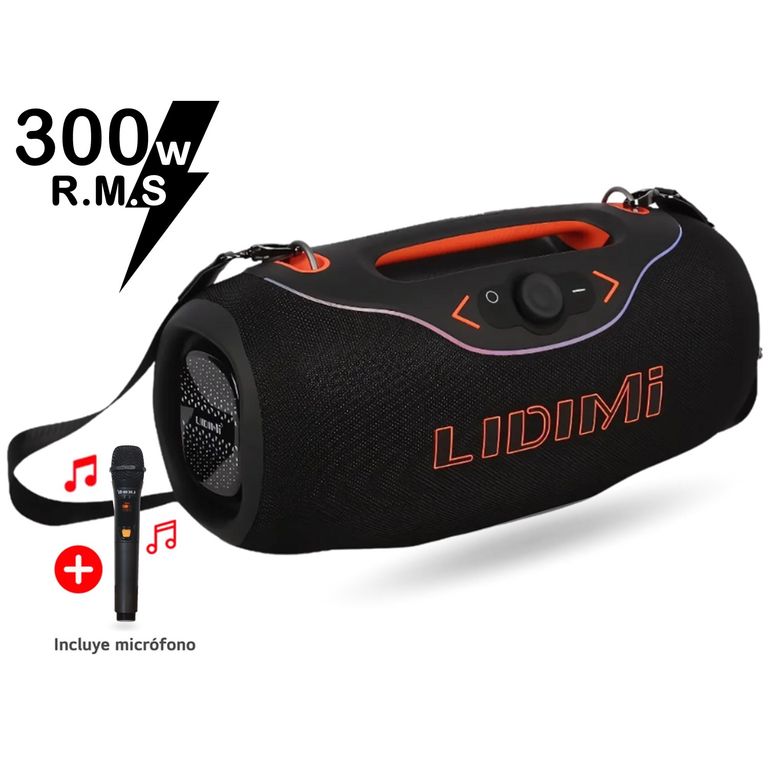 Parlante Portátil LD-S846 Bluetooth 300W XBASS USB TF AUX