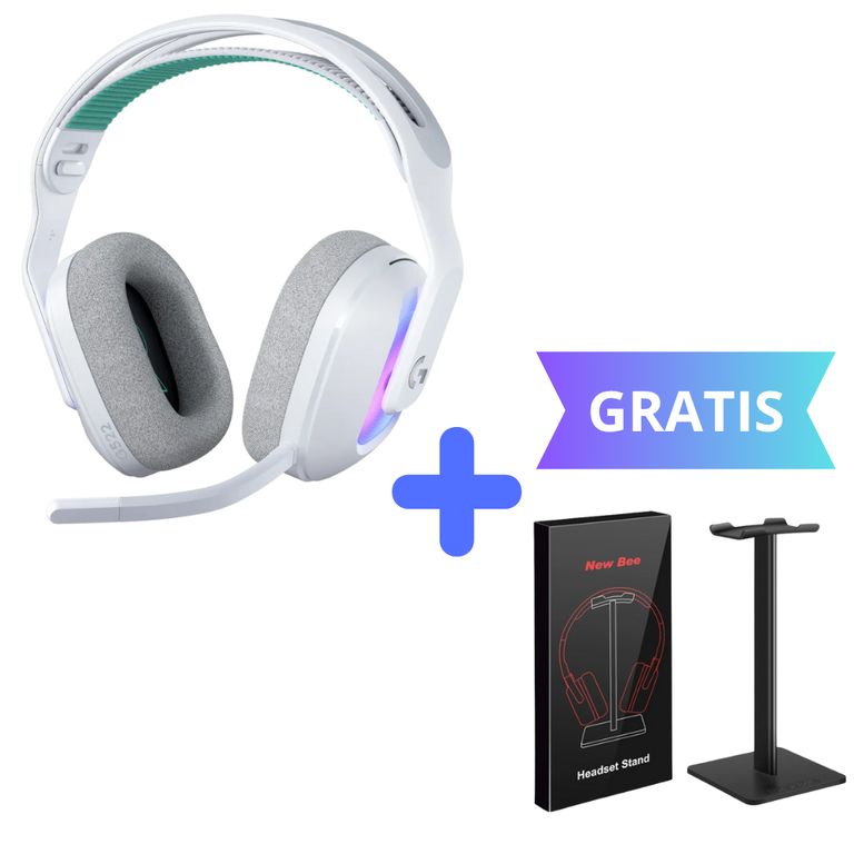Audifono Gamer Con Microfono G522 Lightspeed Blanco