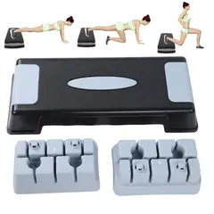 GENERICO - Step 3 Niveles Aerobicos Regulable Pilates Fitness Crossfit