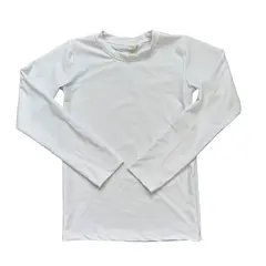 RED CARROT - Polo para nadar manga larga lycra blanco