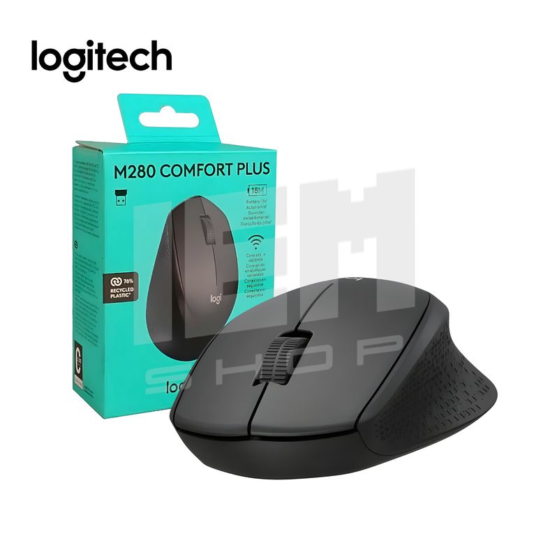 Mouse Inalámbrico Wireless M280 Negro