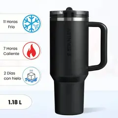 STANLEY - Quencher Adventure con Pajita Abatible Black 1.18 L